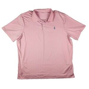 Polo Ralph Lauren Men’s Polo Shirt XL – Light Pink, Golf Preppy Logo